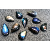 LABRADORITE Pendentif GOUTTE Sachet de 10 Pièces