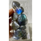 LABRADORITE COEUR sachet de 12 Pièces