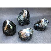 LABRADORITE FORME LIBRE Entièrement POLIE Lot de 3,23 Kg