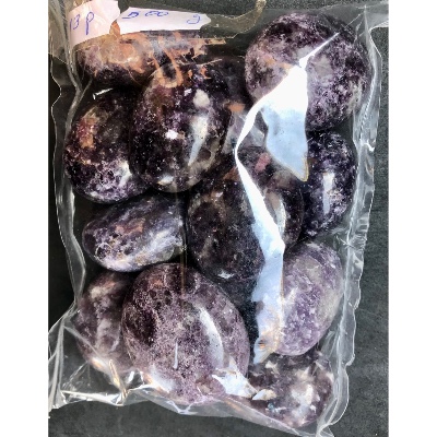 LÉPIDOLITE GALET Lot de 500g