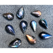 LABRADORITE Pendentif GOUTTE Sachet de 10 Pièces