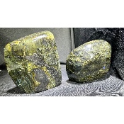 LABRADORITE Forme Libre Polie Lot de 2 pièces