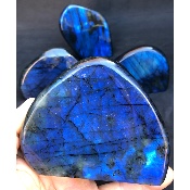 LABRADORITE bleue FORME LIBRE POLIE Lot de 2,14 kg