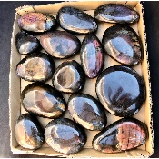 LABRADORITE Multicolore-violet GALET Carton de 15 pièces