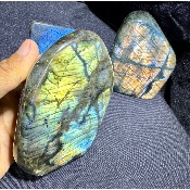 LABRADORITE FORME LIBRE Entièrement POLIE Lot de 2,88 kg 