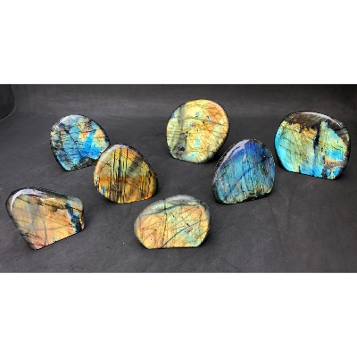 LABRADORITE FORME LIBRE Entièrement POLIE Lot de 1790g