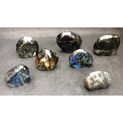 LABRADORITE FORME LIBRE Entièrement POLIE Lot de 1790g