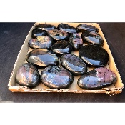 LABRADORITE Multicolore-violet GALET Carton de 15 pièces