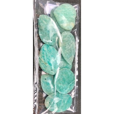 AMAZONITE PENDENTIF lot de 10 Pièces