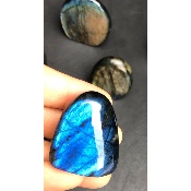 LABRADORITE Entièrement POLIE Lot de 10 Pièces