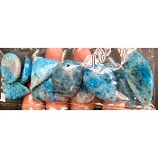 APATITE bleue PENDENTIF sachet de 10 pièces