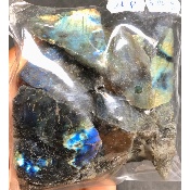 LABRADORITE UNE FACE POLIE Lot de 500g