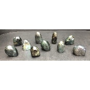 LABRADORITE Entièrement POLIE Lot de 10 Pièces