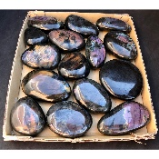 LABRADORITE Multicolore-violet GALET Carton de 15 pièces