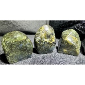 LABRADORITE FORME LIBRE Entièrement POLIE Lot de 3,14 kg