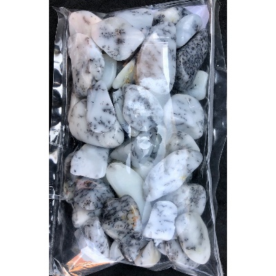 AGATE DENDRITIQUE ROULÉE sachet de 250g