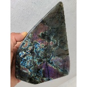 LABRADORITE MULTICOLORE  FORME LIBRE POLIE 1350g