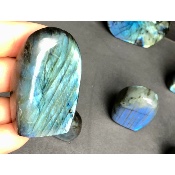 LABRADORITE Entièrement POLIE Lot de 10 Pièces