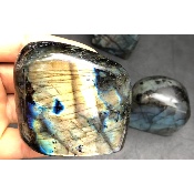 LABRADORITE FORME LIBRE Lot de 4 Pièces