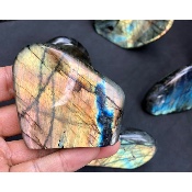 LABRADORITE FORME LIBRE Entièrement POLIE Lot de 1790g