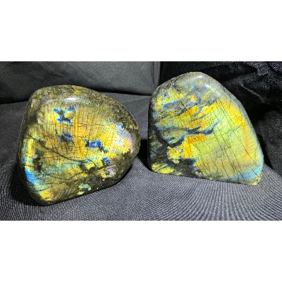 LABRADORITE FORME LIBRE Entièrement POLIE Lot de 5,82 kg