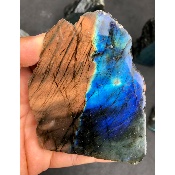 LABRADORITE UNE FACE POLIE Carton de 1800g