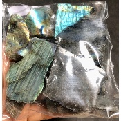 LABRADORITE UNE FACE POLIE Lot de 500g