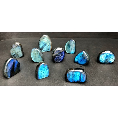 Labradorite Bleue Forme Libre 10 pièces