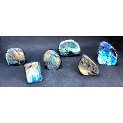 LABRADORITE FORME LIBRE Entièrement POLIE Lot de 2,68 kg