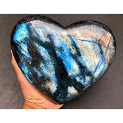 LABRADORITE COEUR Lot de 3400g